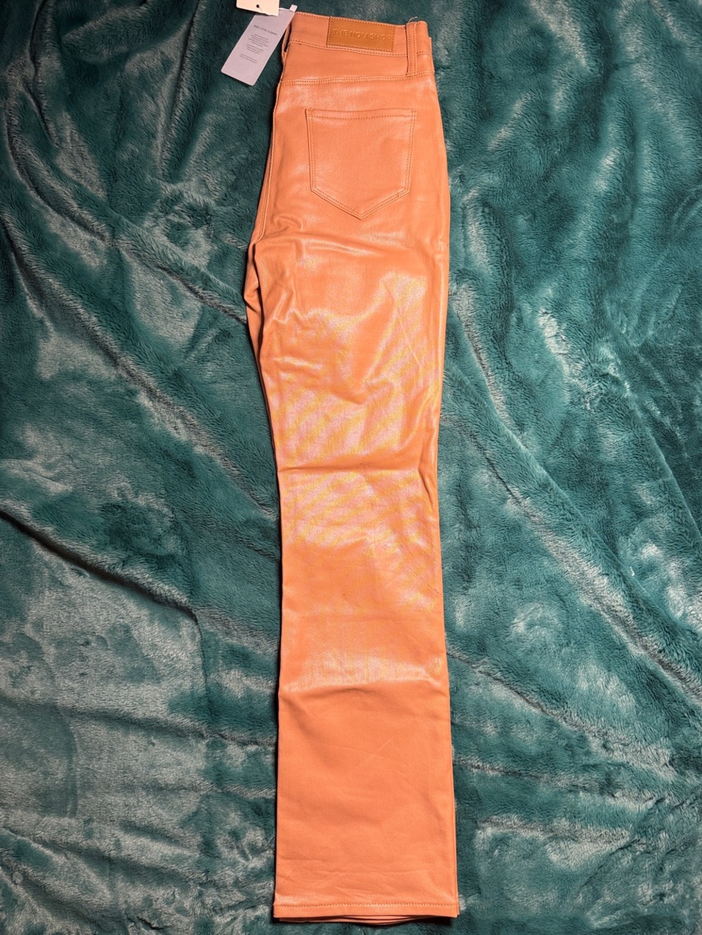 Aria Coated Flare Jean - Picture 2 of 7